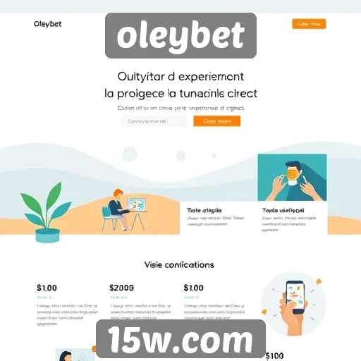 Experiência de usuário no design do site oleybet